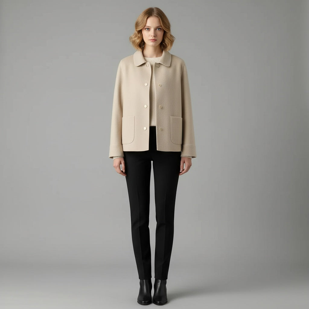 Alyssa | Women Winter Button-Down Coat